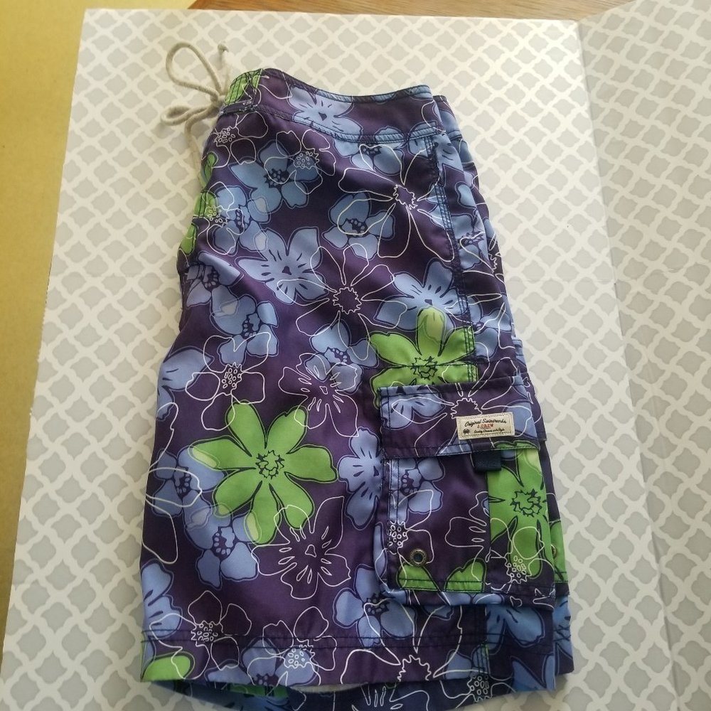 J Crew Swim Trunks Size 34